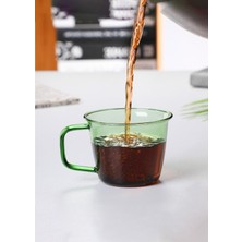Şanal The Mia Renkli Cam Kupa Yeşil 230 ml
