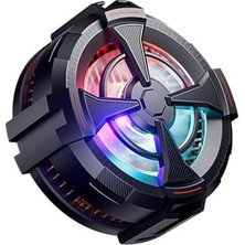 aklow akyoleticaret Manyetik Akıllı Telefon Soğutucu Fan, Rgb Radyatör Soğutucu, Kablolu, iPhone 12,13 ve 14 Serisi Magsafe Uyumlu