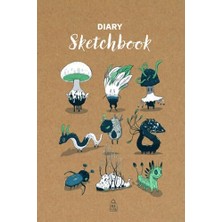 aklow akyoleticaret Diary Sketchbook:, Journal, Art, Memories (Monsters, ), Draw And Write, Book For Sketch, And Creatures Themed