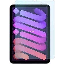 aklow akyoleticaret Apple iPad Mini 7 8.3 Inç Uyumlu 9h Temperli Kırılmaz Esnek Nano Cam Ekran Koruyucu, Çizilmeye ve Darbeye Dayanıklı, Hd Şeffaf