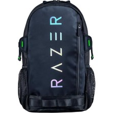 aklow akyoleticaret Rogue V3 Sırt Çantası (13,3 Inç) - Kompakt Seyahat Çantası (15 Inç'e Kadar Dizüstü Bilgisayar Bölmesi, Aşınmaya Dayanıklı, Polyester Dış Kılıf) Siyah/krom