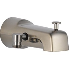 aklow akyoleticaret Faucet U1010-SS-PK Yönlendirici, Paslanmaz, ., Küvet Emziği, 5,0.5