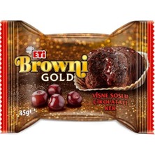 aklow akyoleticaret Browni Gold Vişne Soslu Çikolatalı Kek 45 G x 24 Adet