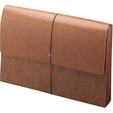 aklow akyoleticaret Kapaklı ve Kordon Kapamalı Klasik Genişleyen Dosya Cüzdanı, 5-1/4" Genişleme, Yasal Boyut, Redrope, Kutu Başına 10 Adet (71376)