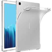 aklow akyoleticaret Samsung Galaxy Tab A 8.0 T290 T295 T297 ile Uyumlu Darbelere Dayanıklı Şeffaf Kapaklı Kılıf, Renksiz