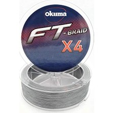 aklow akyoleticaret Ft-Braid X4 4kat Örgü Dynema Ip Misina 150M/300M Seçimli 300M 0,28 mm