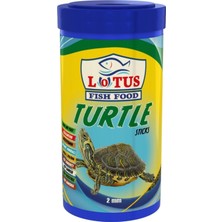 aklow akyoleticaret Turtle Green Sticks 1000 ml Kalsiyumlu Lts Kaplumbağa ve Sürüngen Yemi