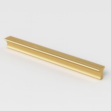 aklow akyoleticaret Gold Metal 320 mm Dolabı Kapak Kulbu Foça Uzun Mobilya Kolu Çekmece Dolap Kulpları Mutfak