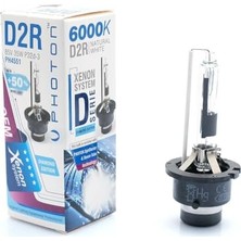 aklow akyoleticaret D2R Xenon Ampul, 6000K, %50 Fazla Işık, Pht PH4551