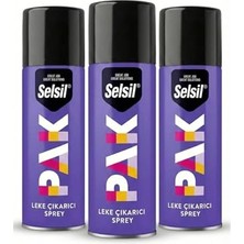 aklow akyoleticaret Pak Leke Çıkarıcı Sprey, 150 ml x 3, Set