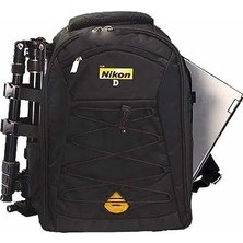 aklow akyoleticaret Nikon Uyumlu Dslr Sırt Çantası, Çift Askılı ve Laptop Bölmeli