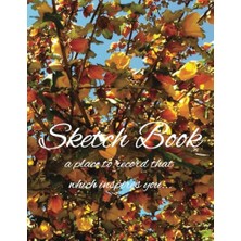 aklow akyoleticaret Sketch Book: Ideal For Sketching, Coloring, Drawing, Doodling, And Art Therapy. 120 Pages, 8.5X11", Tree Bloom