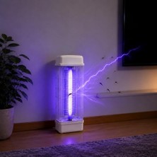 aklow akyoleticaret 360° Etkili Elektrikli Kule Tipi Sinek ve Haşere Yakalama Cihazı | Uv Mor Işık Teknolojisi; 50M² Etki Alanı, Kimyasal Içermeyen, Iç Mekan Kullanımı Için (10W, 41 Cm)