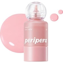 aklow akyoleticaret Ince Yapılı, Ciltle Bütünleşen, Pigmentli Likit Allık Syrupy Tok Cheek (09 Pale Peach)