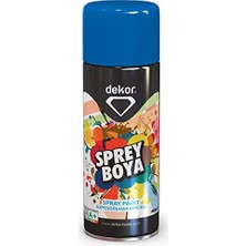 aklow akyoleticaret Dekor Akrilik Efektli Sprey Boya Boncuk Mavi 400 ml