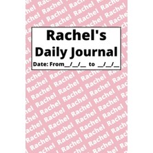 aklow akyoleticaret Kişiselleştirilmiş Günlük Defteri - Rachel
