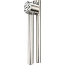 aklow akyoleticaret Pratik Metal Sarımsak Ezici Ergonomik Saplı Güçlü Sıkım Kolay Temizlenir Dayanıklı Mutfak Tipi Sarımsak Presi Sarımsak Öğütücü Ezme Aparatı Ev ve Profesyonel Kullanıma Uygun