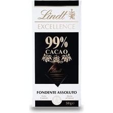 aklow akyoleticaret Excellence% 99 | 50 G Çikolata | Ekstra Güçlü Acı Çikolata | Çikolata Hediyesi