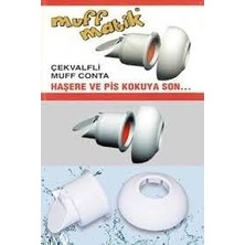 aklow akyoleticaret Plastik Körüklü Lavabo Sifonu, Süzgeçli ve Çek Valfli