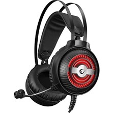 aklow akyoleticaret Kulaklık, K29 Thunder Mikrofonlu Gaming Oyuncu Işıklı 3.5 mm Jak Girişli