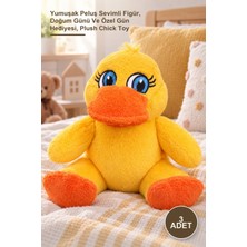 Yenilig 3 Adet Civciv Peluş Oyuncak – Yumuşak Peluş Sevimli Figür, Doğum Günü ve Özel Gün Hediyesi, Plush Chick Toy