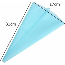 aklow akyoleticaret 93- Siliko World Krema Torbası Silikon 30 Cm, Mavi