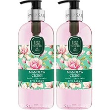 aklow akyoleticaret Doğal Zeytinyağlı Sıvı Sabun Manolya Çiçeği 500 ml x 2 Adet