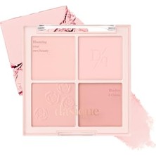 aklow akyoleticaret Karıştırılabilir Renk Tonlarına Sahip 4'lü Allık Blending Mood Cheek (#15 Rose Milk Tea)