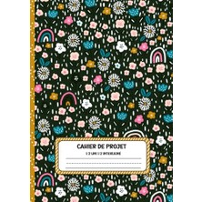 aklow akyoleticaret Cahier De Projet 1/2 Uni 1/2 Interligné Pointillé: Format A4/100 Pages; Idéal Pour Les Ateliers D'écriture À L'école Primaire Au Québec, Au Canada. (French Edition)