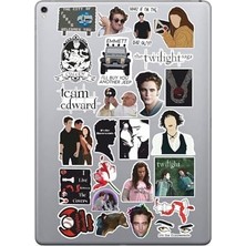 aklow akyoleticaret Alacakaranlık & Twilight Sticker Paketi Bullet Journal Defter Çıkartma Ajanda Laptop Etiket