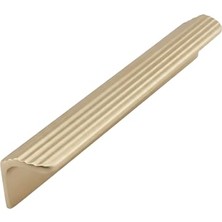 aklow akyoleticaret 224 mm Metal Olifka Çizgili Albrifin Çekmece Kulp Modern Lüks Mobilya Dolap Çekmece Kulbu
