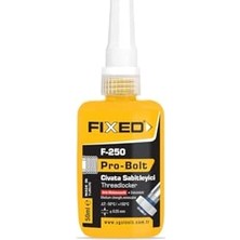 aklow akyoleticaret Fixed F-250 Pro-Bolt Orta Mukavemetli Civata Sabitleyici 50 ml