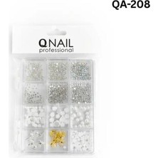 Qnail Professional Q Nail 12'li Tırnak Süsü QA-208