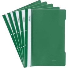 aklow akyoleticaret 30 Adet A4 Yeşil Telli Dosya 1 Paket Ekonomik Kaliteli Telli Dosya Ofis Büro Okul