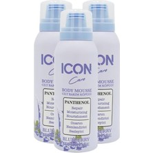 aklow akyoleticaret Cilt Bakım Köpüğü Blueberry & Milkshake 100 ml 3'lü Set
