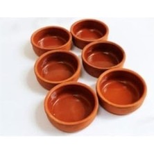 aklow akyoleticaret Fırın Kabı; 6'lı Set Sütlaç Kabı 1. Kalite Toprak Güveç El Yapımı Içi Sırlı, BU0908222237