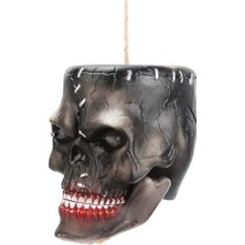 aklow akyoleticaret Halloween Kuru Kafa Hareketli Sesli Siyah