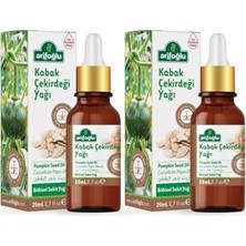 aklow akyoleticaret Kabak Çekirdeği Yağı 20 Ml, 2'li Set