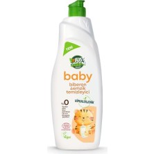 aklow akyoleticaret Biberon ve Emzik Temizleyici, Parfümsüz Bitkisel Bazlı Bebek Bulaşık Sıvısı, Hipoalerjenik, Vegan, Ecocert Sertifikalı, 750 ml