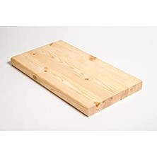 aklow akyoleticaret Çam Ahşap Plaka Masif Panel (A Kalite) (42X59,40 cm (A2 Ebatı), 18 Mm)
