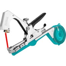 aklow akyoleticaret Bitki Bağlama Makinesi; 25 Ila 30 mm Arasında Ayarlanabilir Bant Açıklığı, 11 mm x 25 M Bağlama Bandı Dahil, 7 x 4 x 0,55 mm 200 Mandal Dahil, Bahçe ve Kültürler