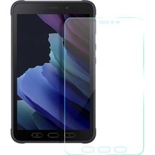 aklow akyoleticaret Samsung Galaxy Tab Active 3 T577 ile Uyumlu Temperli Cam Ekran Koruyucu Renksiz