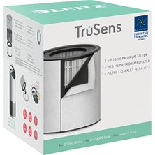 aklow akyoleticaret Trusens Z-3000/Z-3500H Hava Temizleyici Için 3'ü 1 Arada H13 Hepa Yedek Filtre, En 1822,2415143