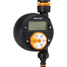 MSP 1 Çıkışlı Zamanlayıcı/zamanlayıcı, Tüm Standart Musluk Boyutları Için, Kolay Okunabilir LCD Ekran, Evrensel Boyut, 380 G, Siyah/turuncu, 1054791