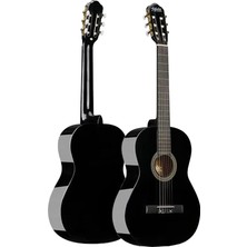 MSP CG-36BK Kaliteli 36 Inç 3/4 Juniur Çocuk Gitarı 8-12 Yaş Arası (Çanta Askı Pena Metod)