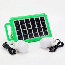 MSP Home 2 Ampullü Solar Panelli Powerbank Özellikli Kamp Işığı Seti – Güneş Enerjili LED Kamp Aydınlatma Sistemi, Taşınabilir Şarjlı Çadır Lambası, Outdoor Acil Durum Işığı