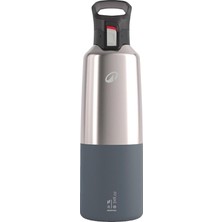 MSP Quechua Outdoor Paslanmaz Çelik Termos - 1 L - Gri - 900 Koyu Gri