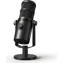 MSP Usb/xlr Dinamik Mikrofon, Kayıt, Akış ve Oyun Için Programlanabilir Pc Podcast Mikrofon, Eq'lu Kardiyot Mikrofon, Sessiz Düğme, Kulaklık Jakı, Kazanç Düğmesi ve Ses Kontrolü (PD400X)