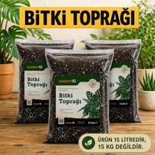MSP Cocopeat (5x3=15 Litre) Perlit Pomza Karışımlı Genel Bitki Çiçek Saksı Bahçe Toprağı Toprak