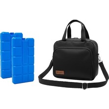 MSP 2in1 Set Tek Kişilik Termal Çantası 6 Lt + 2 Adet 400 ml Soğutucu Buz Kasedi AL5431
